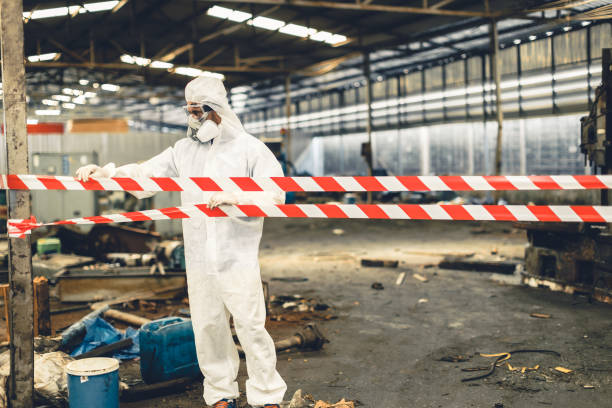 Professional Hoarding Cleanup technician working in Carrollton, MO